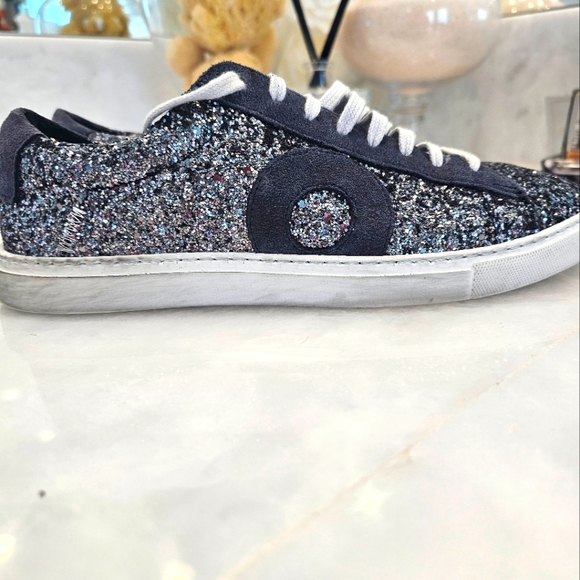 Oliver Cabell | Sparkly Low Top Sneakers - Picture 3 of 9
